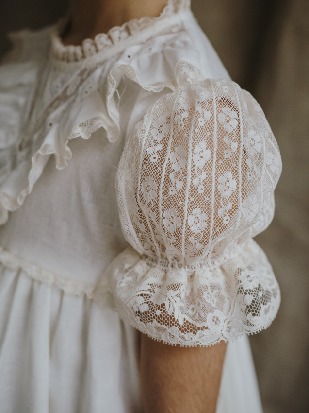 a00255 VESTIDO COMUNIÓN MARIA ANTONIETA