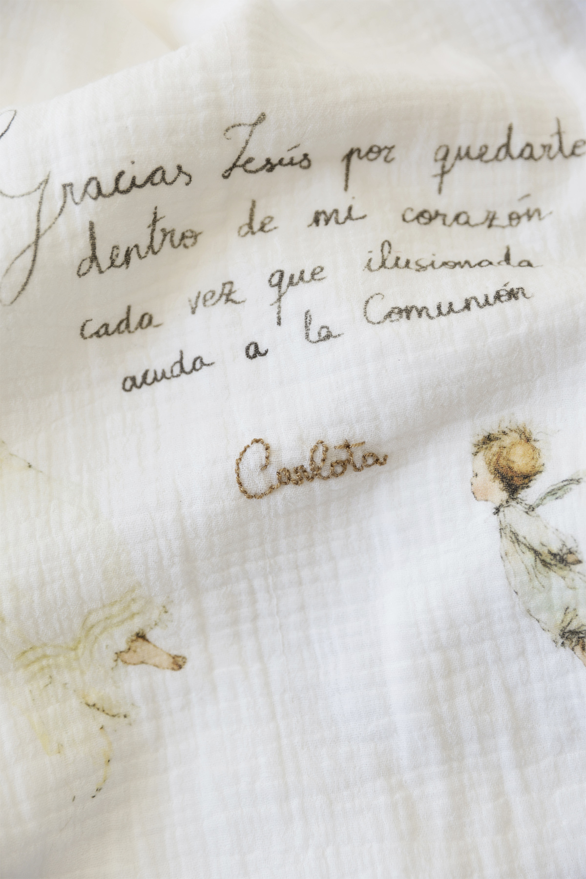 CAMISÓN niña comunión