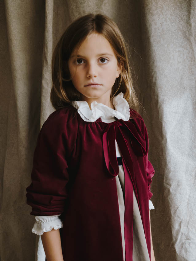 OI26AC ABRIGO ABIGAIL VELVET