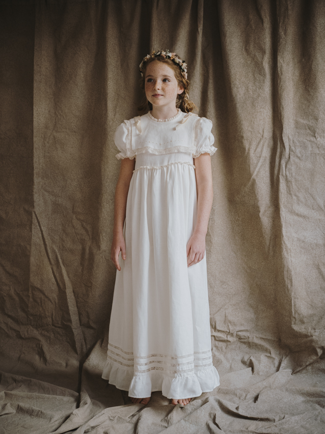 a0001 VESTIDO COMUNIÓN BABERO