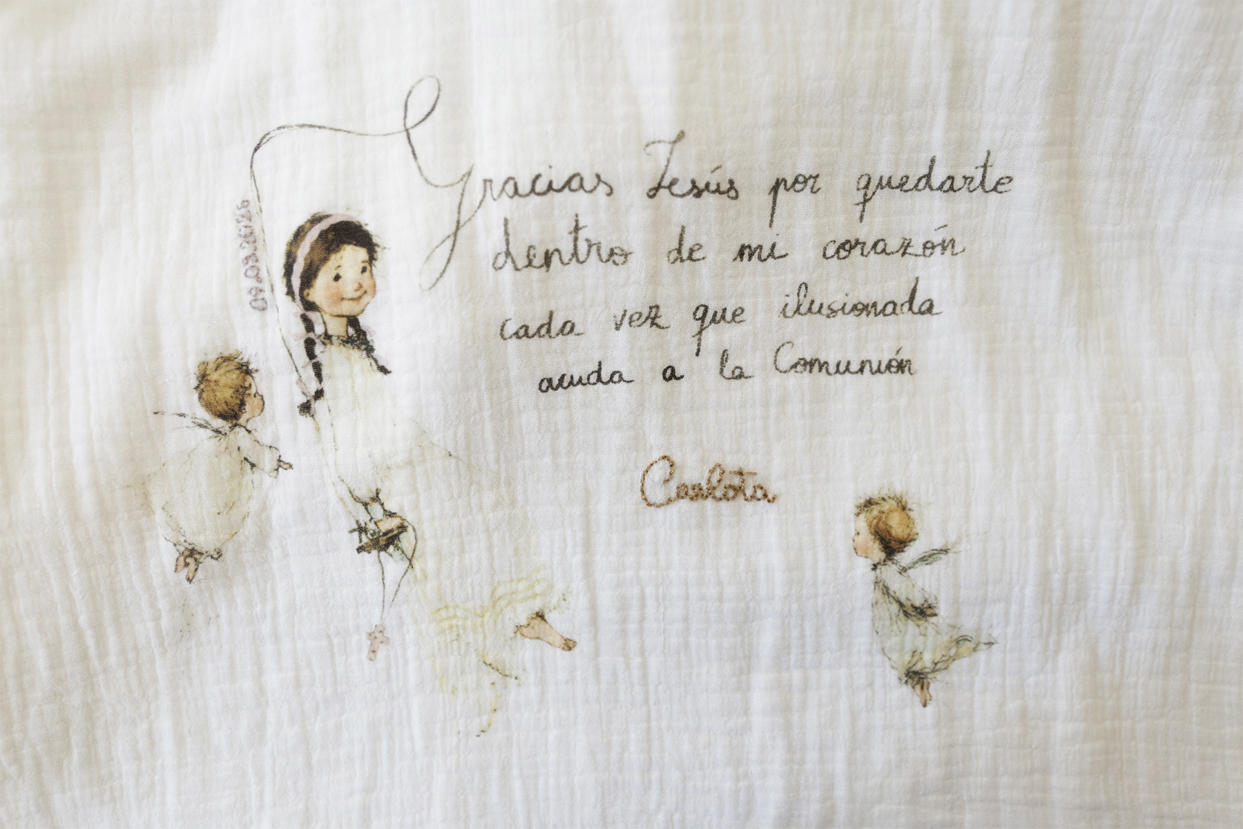 CAMISÓN niña comunión